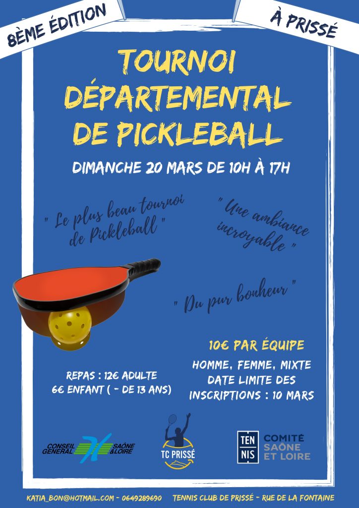 tournoi pickleball